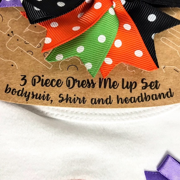 NWT Baby Essentials My 1st Halloween 3 Pc Outfit - Picture 11 of 14